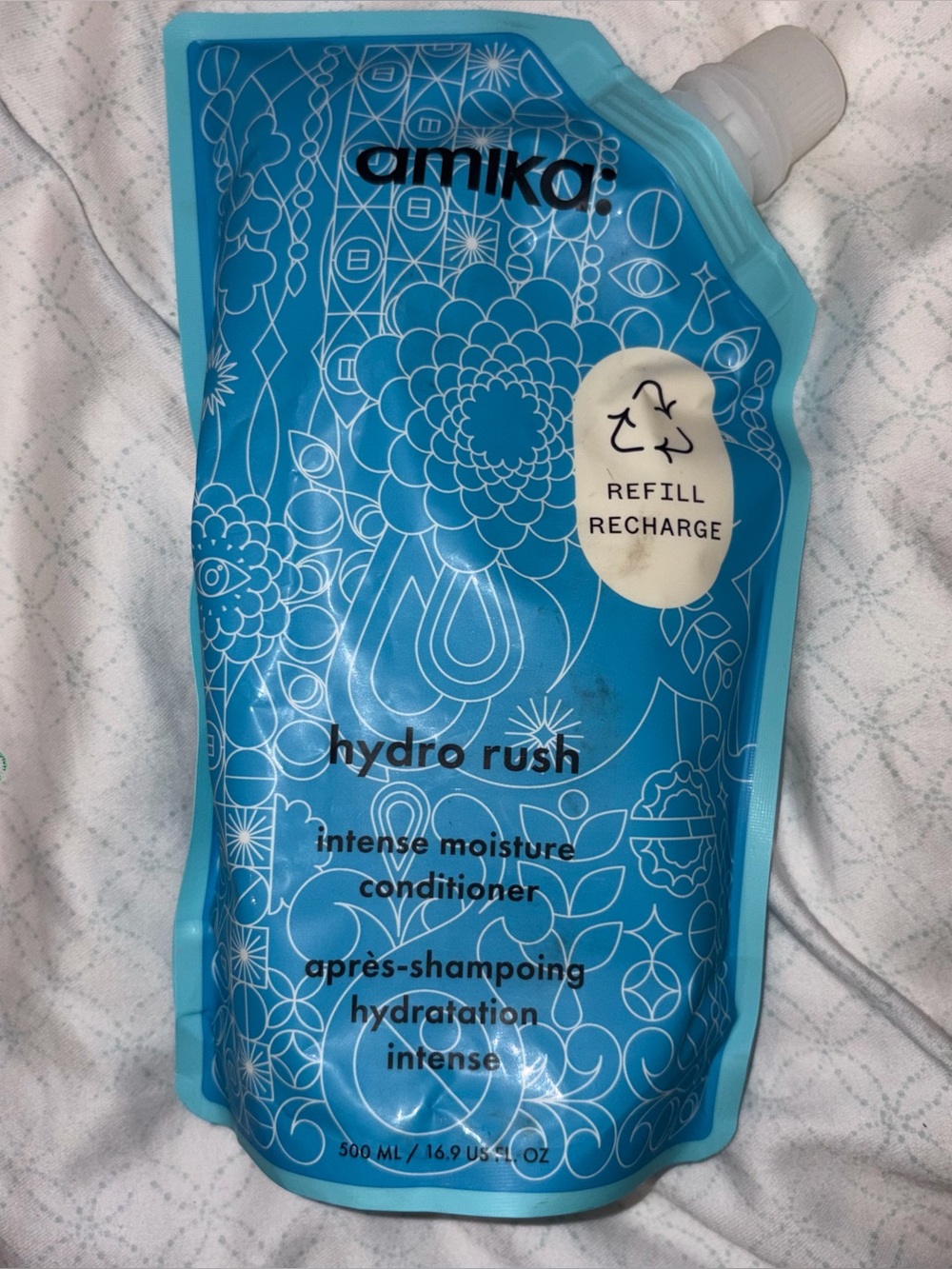 Amika Hydro Rush Intense Moisture Conditioner 16.9 fl.oz